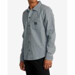 CAMISA RVCA CHAINMAIL HICKORY BLUE HICKORY. Mechanic Tienda de Ropa