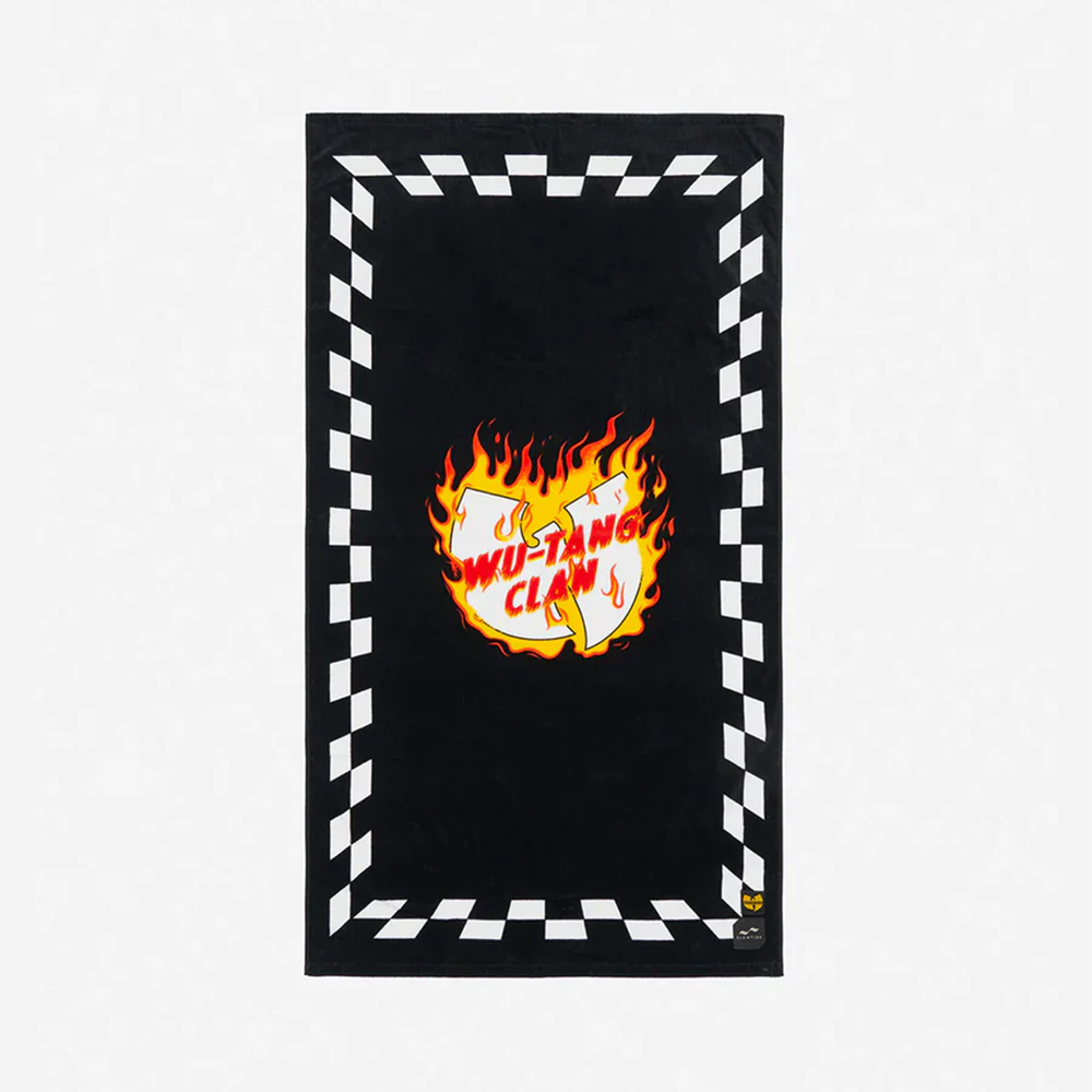 TOALLA BLOCKS ON FIRE TOWEL BLACK | Mechanic