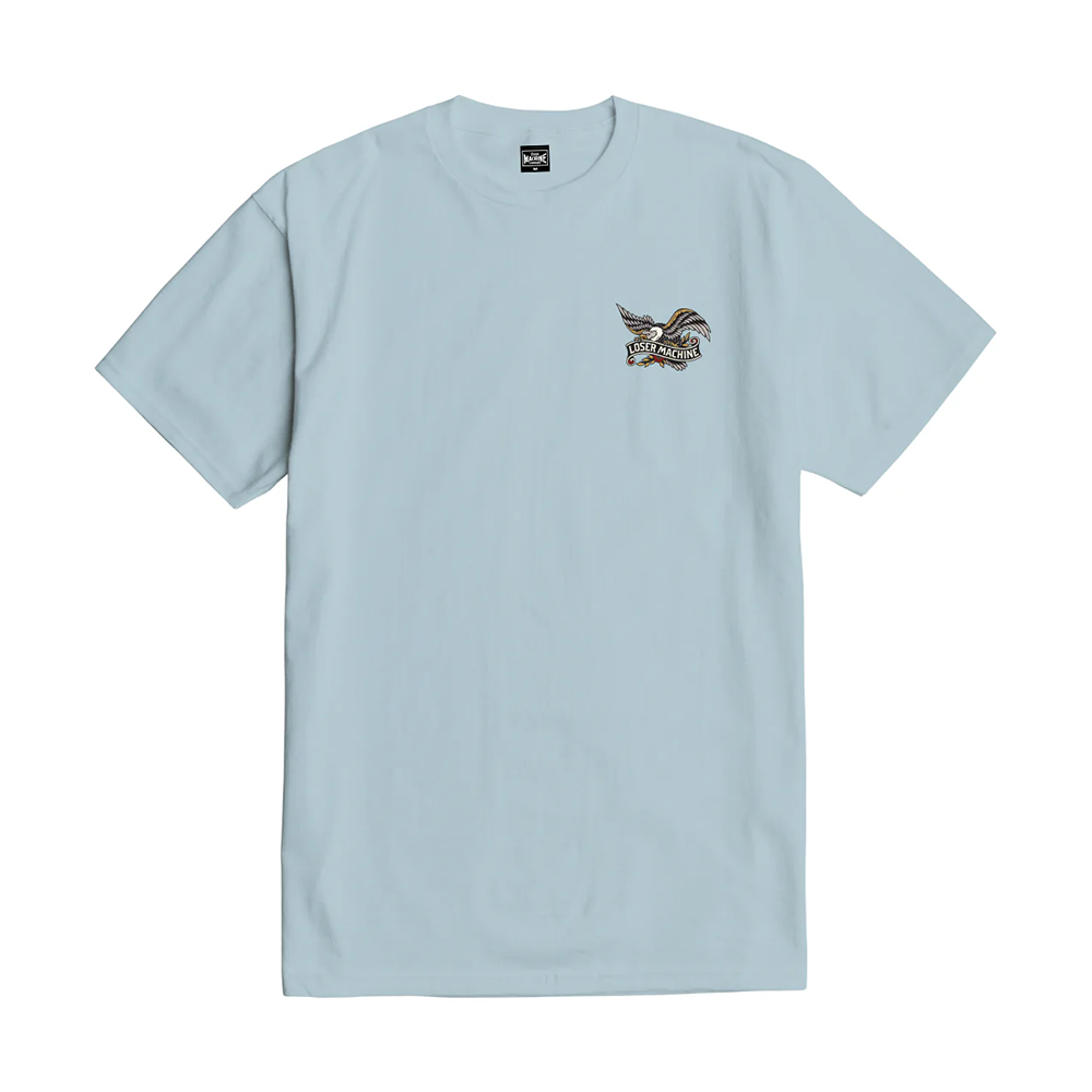 CAMISETA LOSER MACHINE GLORY BOUND LIGHT BLUE | Mechanic