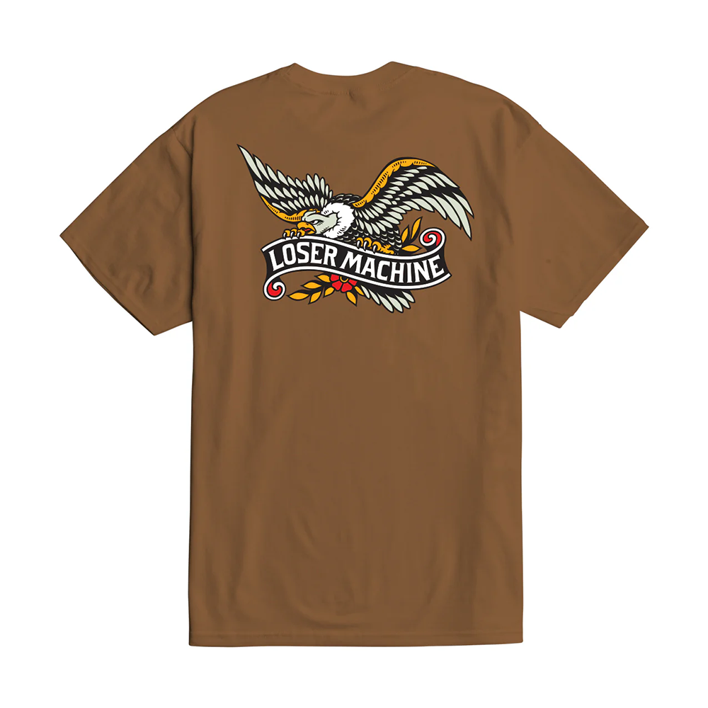 CAMISETA LOSER MACHINE GLORY BOUND BROWN SUGAR | Mechanic