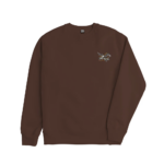 SUDADERA LOSER MACHINE GLORY BOUND CREW BROWN | Mechanic