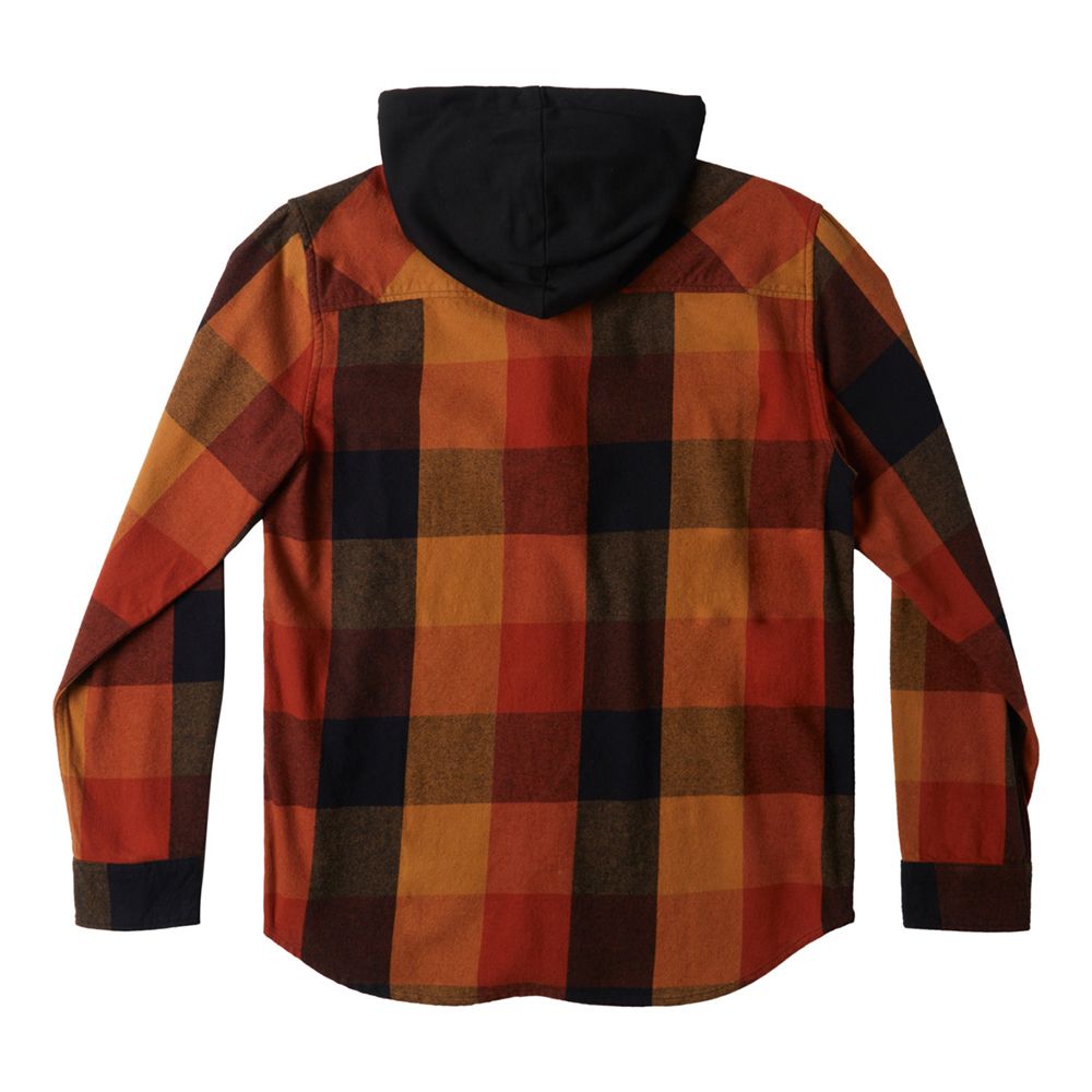 CAMISA DC SHOES RUCKUS BLACK/AR.SPICE/CHIPMUNK PLAID | Mechanic