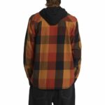 CAMISA DC SHOES RUCKUS BLACK/AR.SPICE/CHIPMUNK PLAID | Mechanic