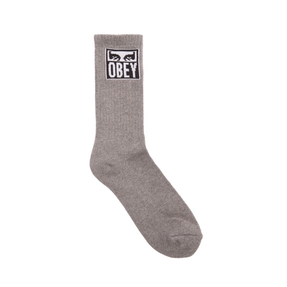 CALCETINES OBEY EYES ICON SOCKS ASH GREY | Mechanic