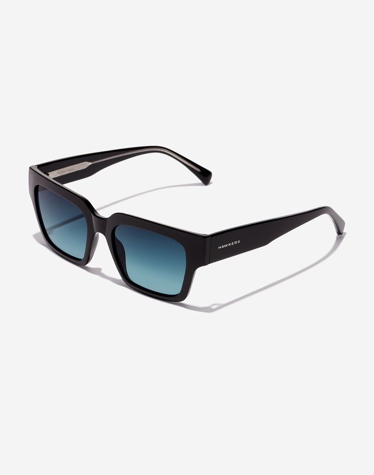 GAFAS DE SOL HAWKERS MATE BLACK BLUE DENIM ECO | Mechanic