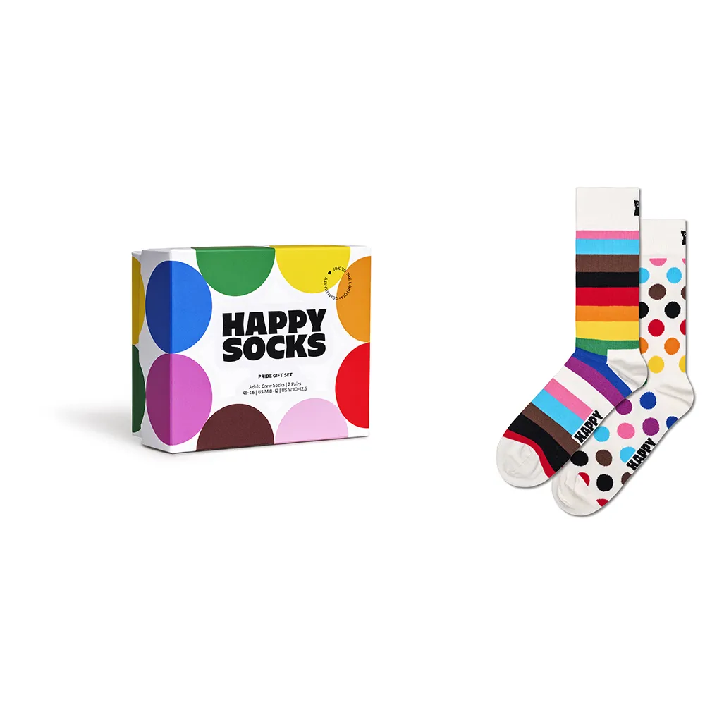 CALCETINES HAPPY SOCKS 2 PACK PRIDE GIFT SET | Mechanic