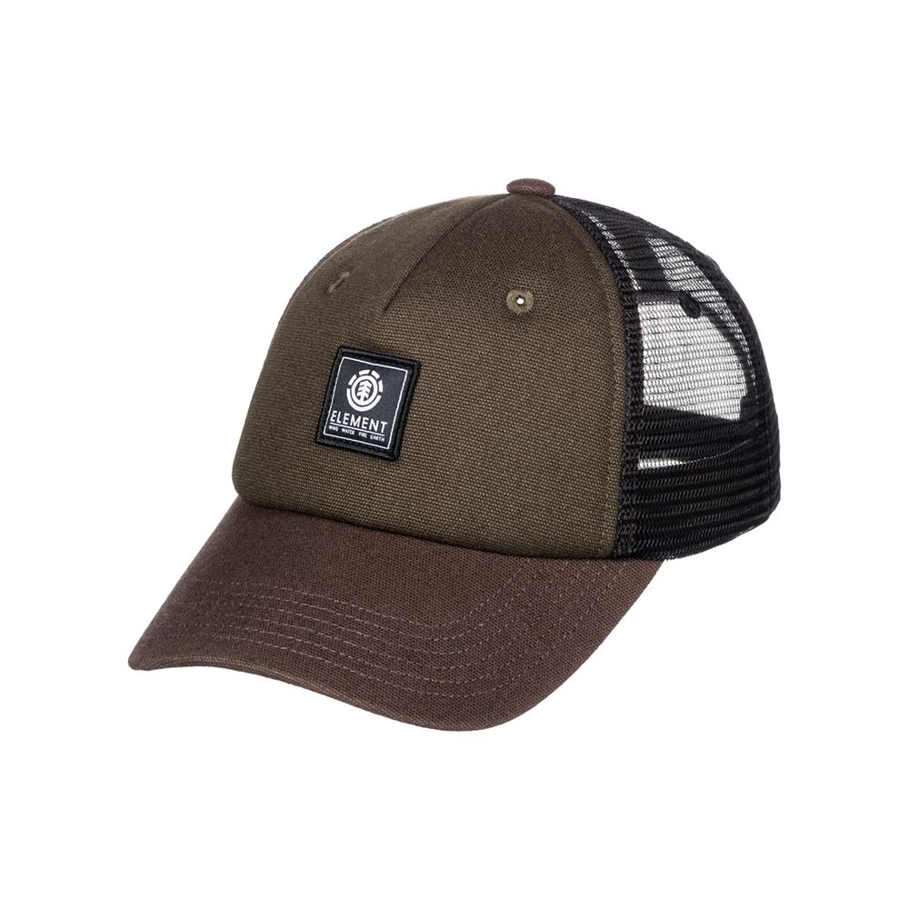 GORRA ELEMENT ICON MESH BROWN | Mechanic