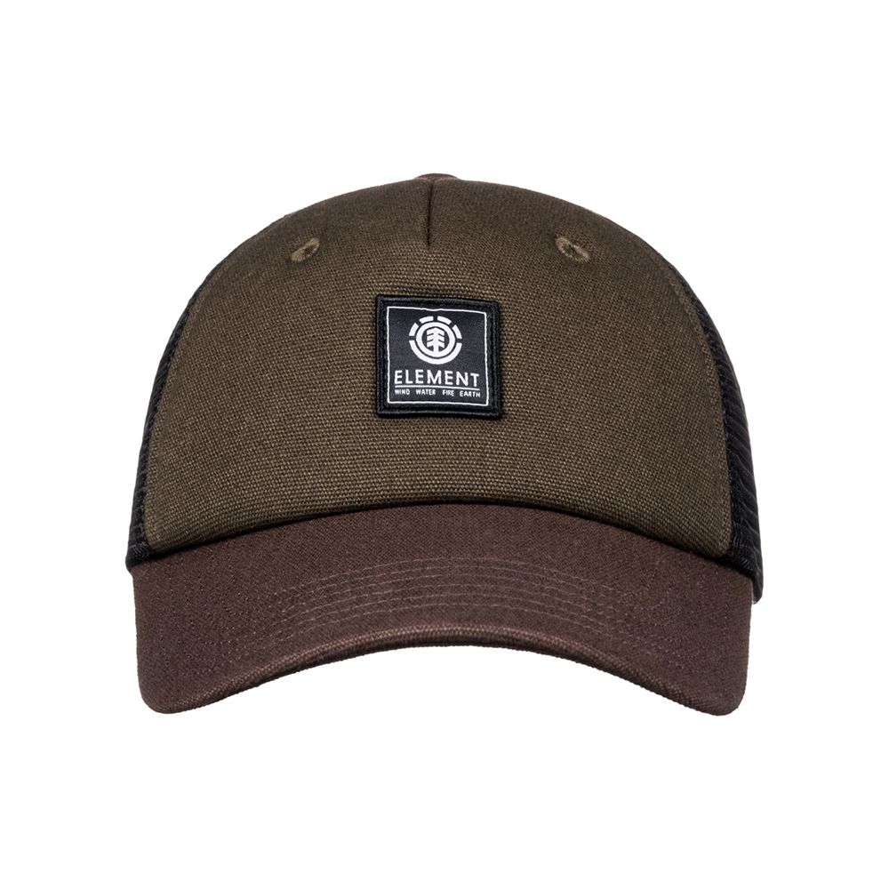 GORRA ELEMENT ICON MESH BROWN | Mechanic