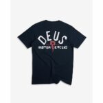 CAMISETA DEUS EX-MACHINA PISSTIN NAVY | Mechanic