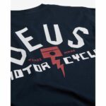 CAMISETA DEUS EX-MACHINA PISSTIN NAVY | Mechanic