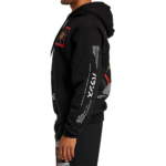 SUDADERA RVCA BLACK SUN HOODIE BLACK | Mechanic