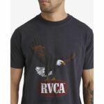 CAMISETA RVCA HAWK EYE WASHED BLACK | Mechanic