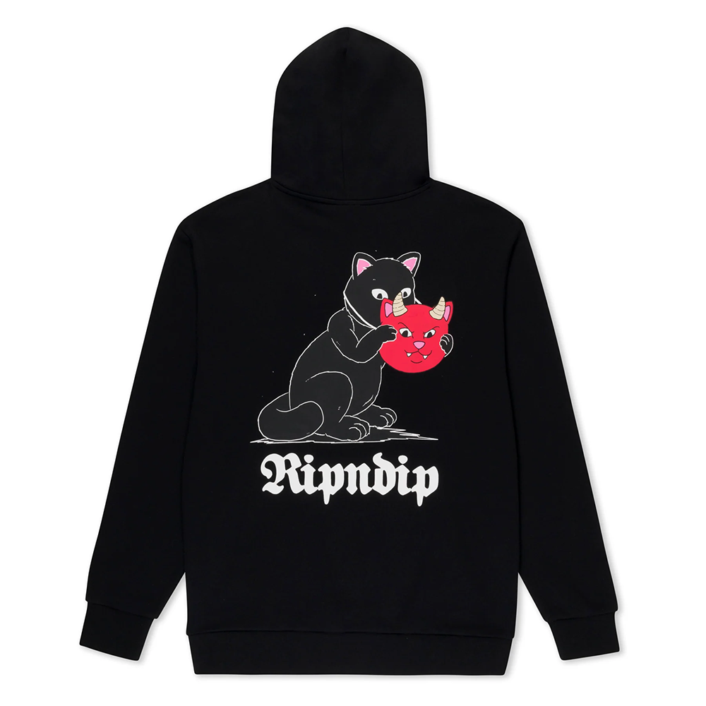 SUDADERA RIPNDIP MASKED JERM HOODIE BLACK | Mechanic