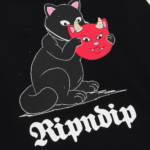 SUDADERA RIPNDIP MASKED JERM HOODIE BLACK | Mechanic