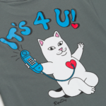 CAMISETA RIPNDIP ITS 4 U TEE CHARCOAL. Mechanic Tienda de Ropa