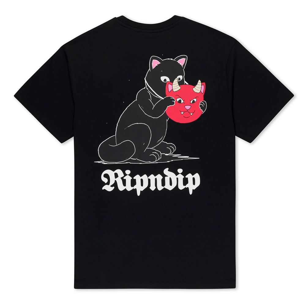 CAMISETA RIPNDIP MASKED JERM TEE BLACK | Mechanic