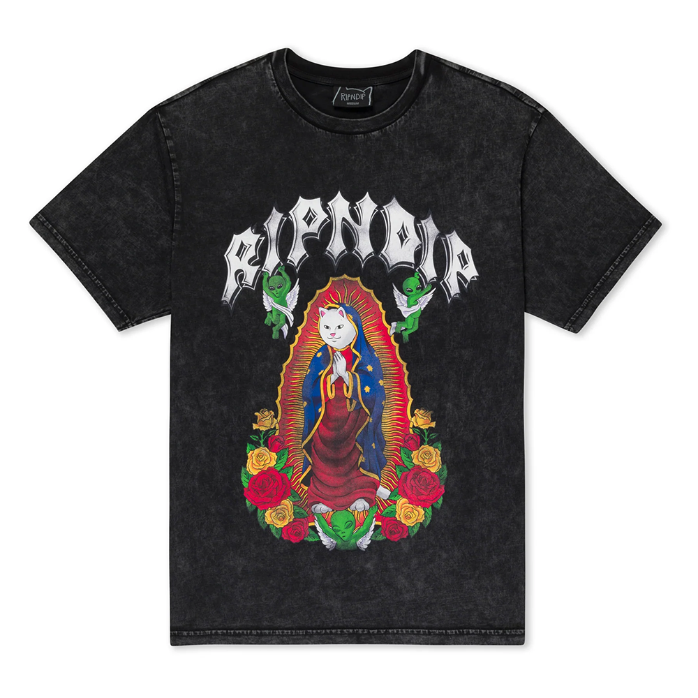 CAMISETA RIPNDIP MOTHER NERM TEE BLACK WASH | Mechanic