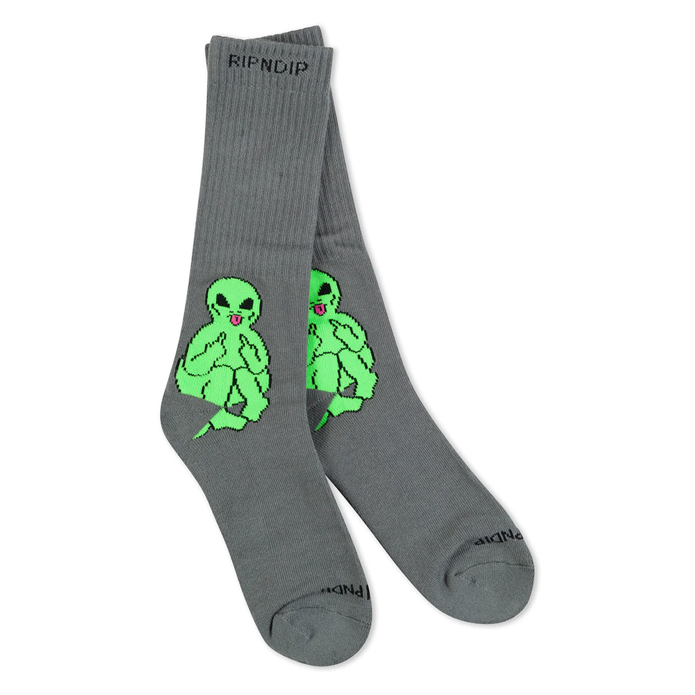 CALCETINES RIPNDIP LORD ALIEN SOCKS CHARCOAL | Mechanic