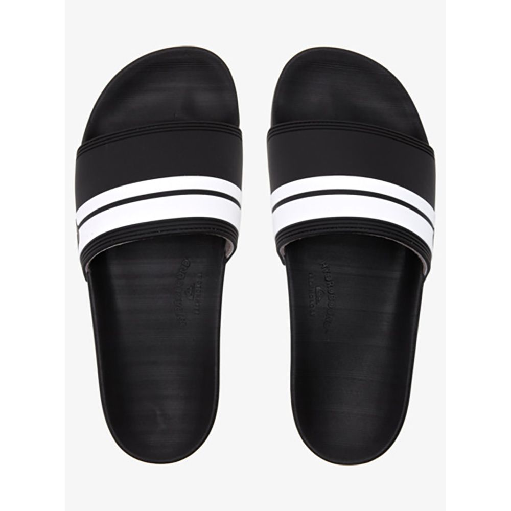 SANDALIAS RIVI SLIDE BLACK/BLACK/WHITE | Mechanic