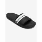 SANDALIAS RIVI SLIDE BLACK/BLACK/WHITE | Mechanic