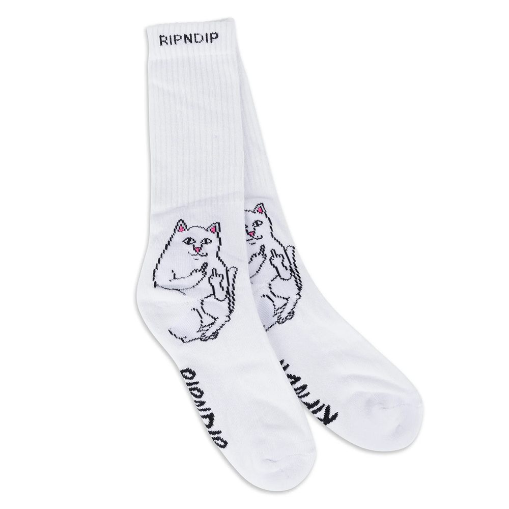 CALCETINES LORD NERMAL SOCKS WHITE | Mechanic