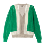 REBECA OBEY ANDERSON 60´S CARDIGAN GREEN MULTI | Mechanic