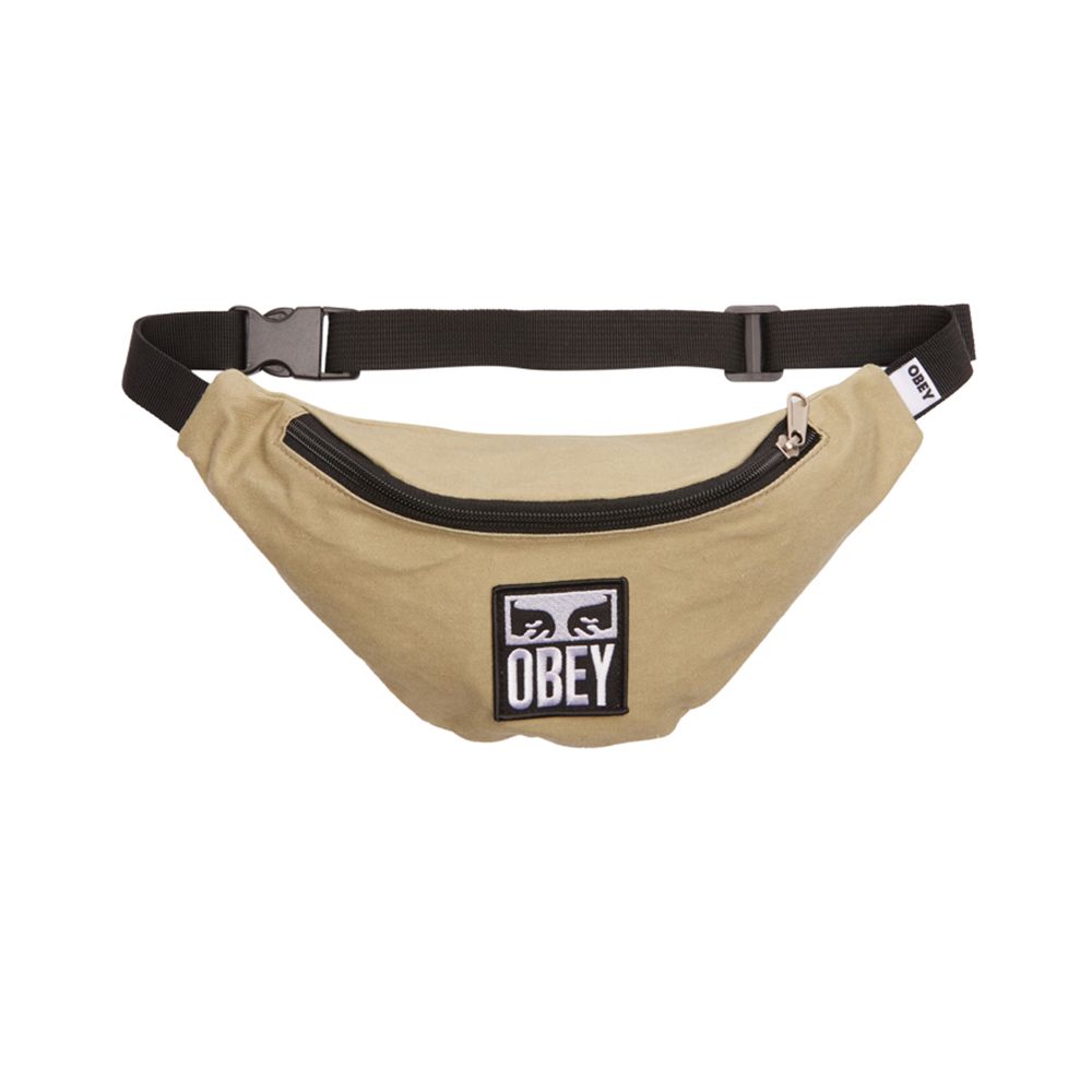 RIÑONERA OBEY WASTED HIP BAG II PIGMENT KHAKI | Mechanic