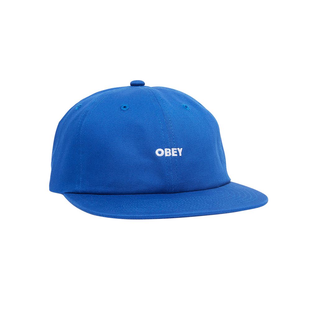 GORRA OBEY BOLD TWILL 6 PANEL STRAPBACK SURF BLUE | Mechanic