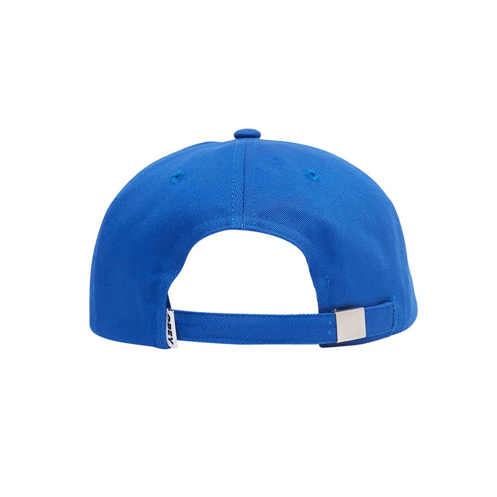 GORRA OBEY BOLD TWILL 6 PANEL STRAPBACK SURF BLUE | Mechanic