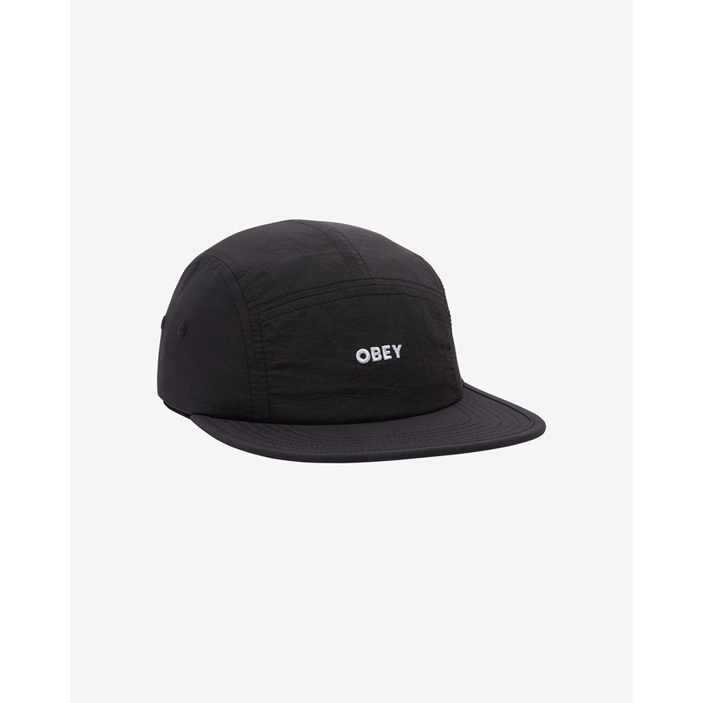 GORRA OBEY BOLD NYLON CAMP CAP BLACK | Mechanic