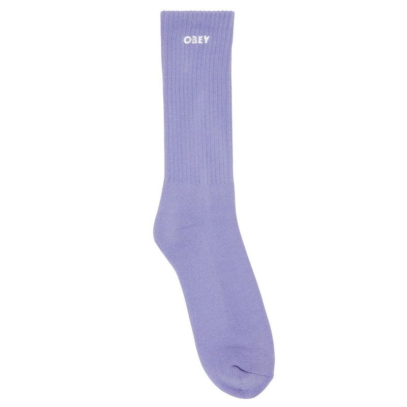 CALCETINES OBEY BOLD SOCKS DIGITAL VIOLET | Mechanic