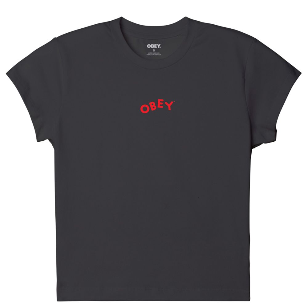 CAMISETA OBEY GIDDY UP DIGITAL BLACK | Mechanic