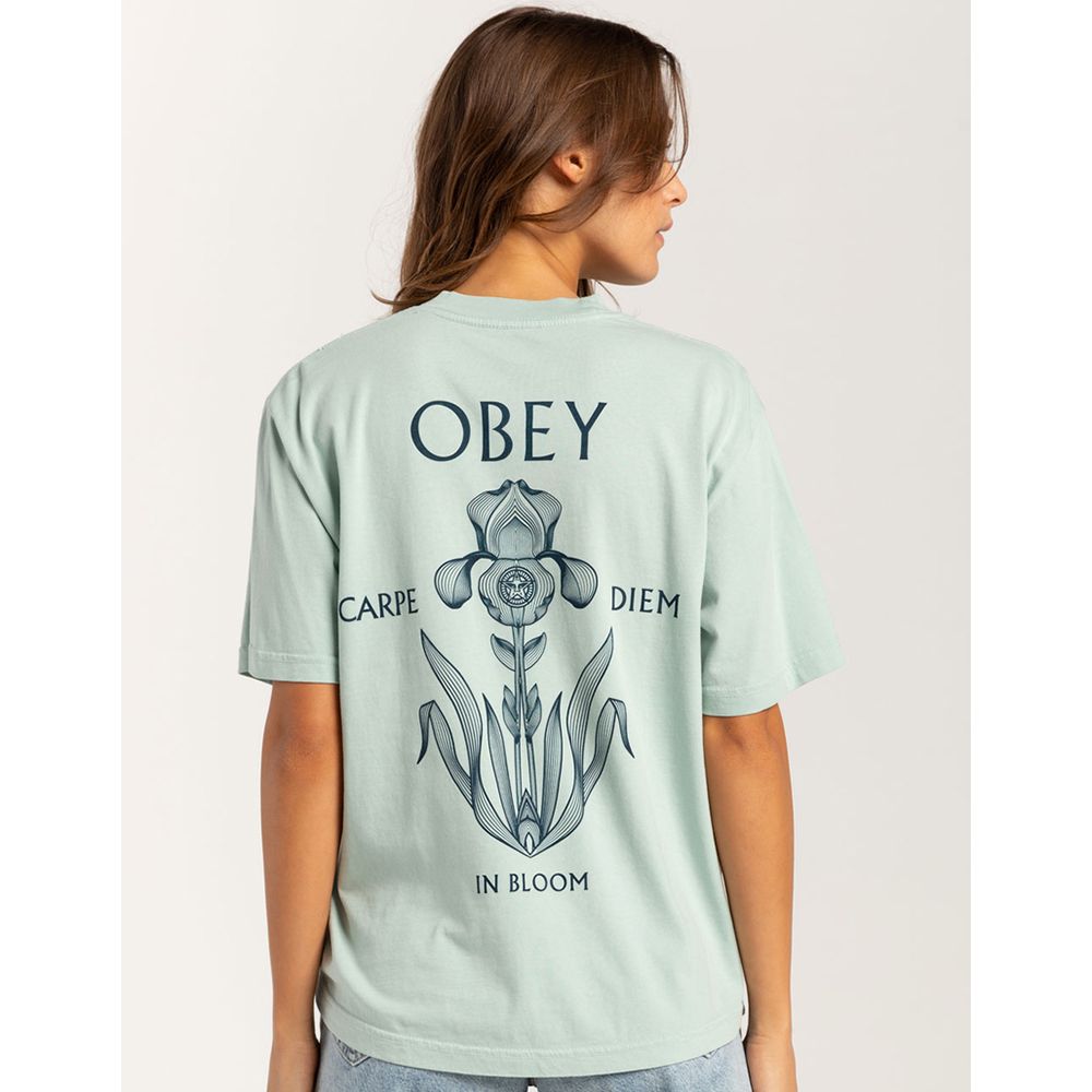 CAMISETA OBEY IRIS IN BLOOM SURF SPRAY | Mechanic