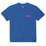 CAMISETA OBEY VISUAL DESIGN STUDIO SURF BLUE | Mechanic