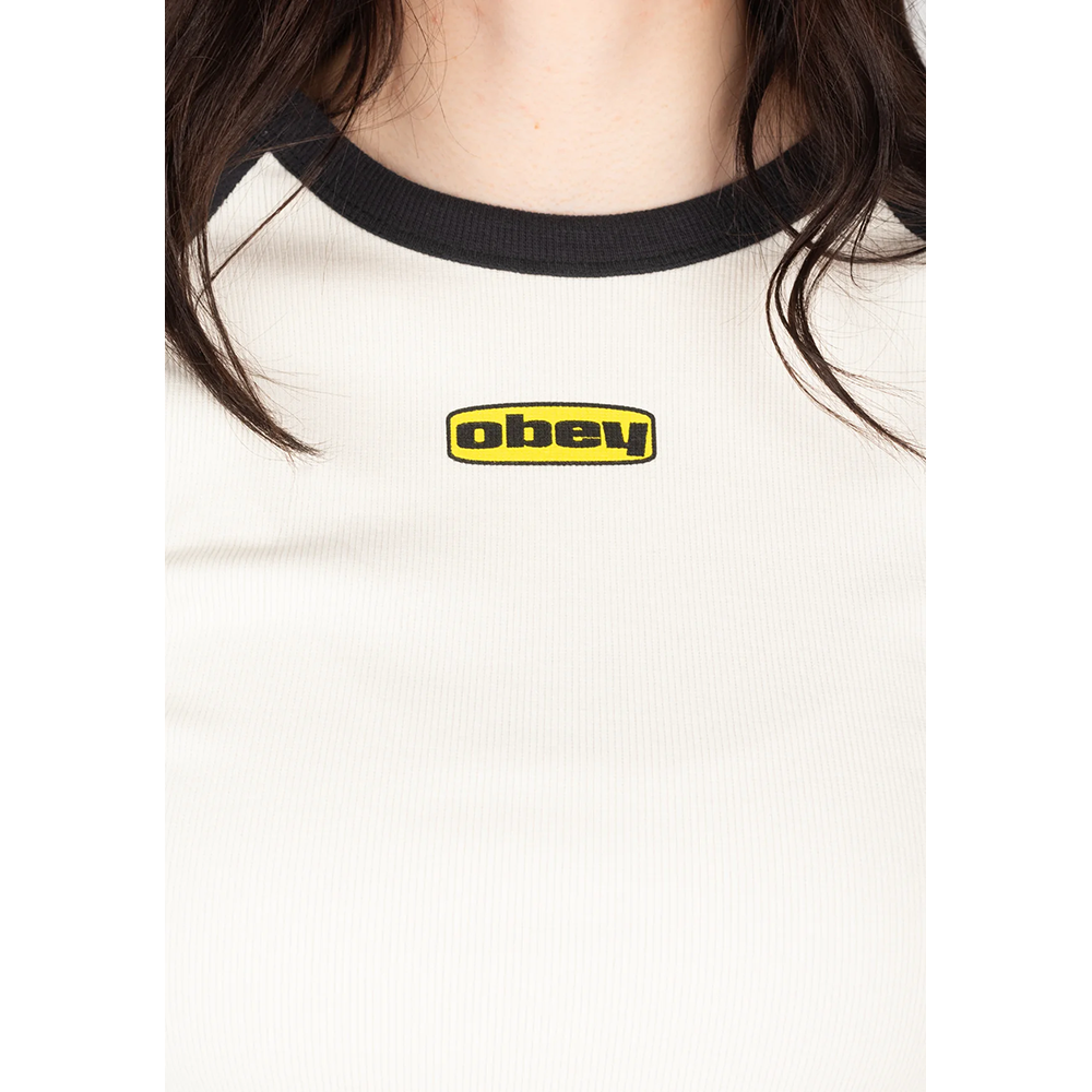 CAMISETA OBEY BOLT UNBLEACHED | Mechanic