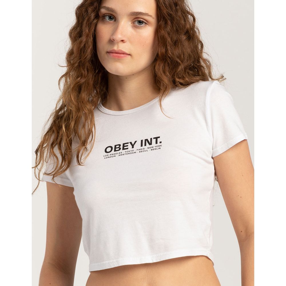 CAMISETA OBEY INT. WHITE | Mechanic