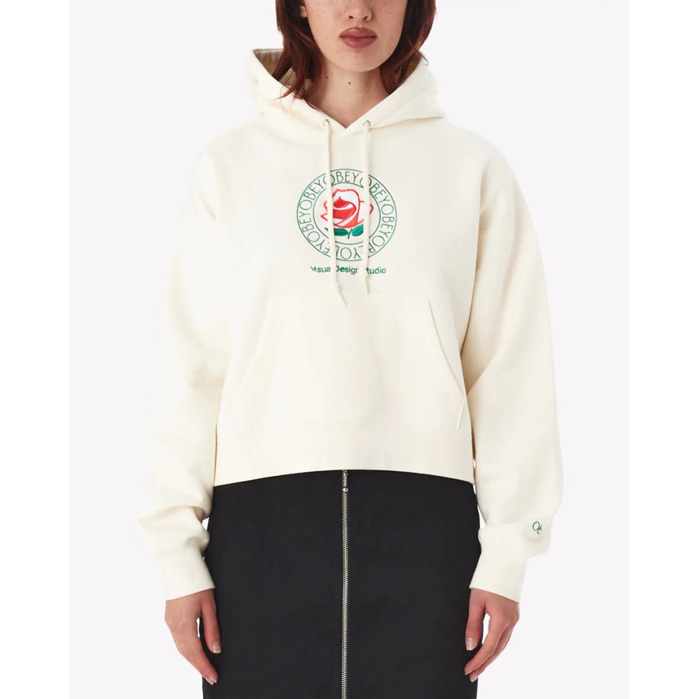 SUDADERA OBEY ROSE HOOD UNBLEACHED | Mechanic