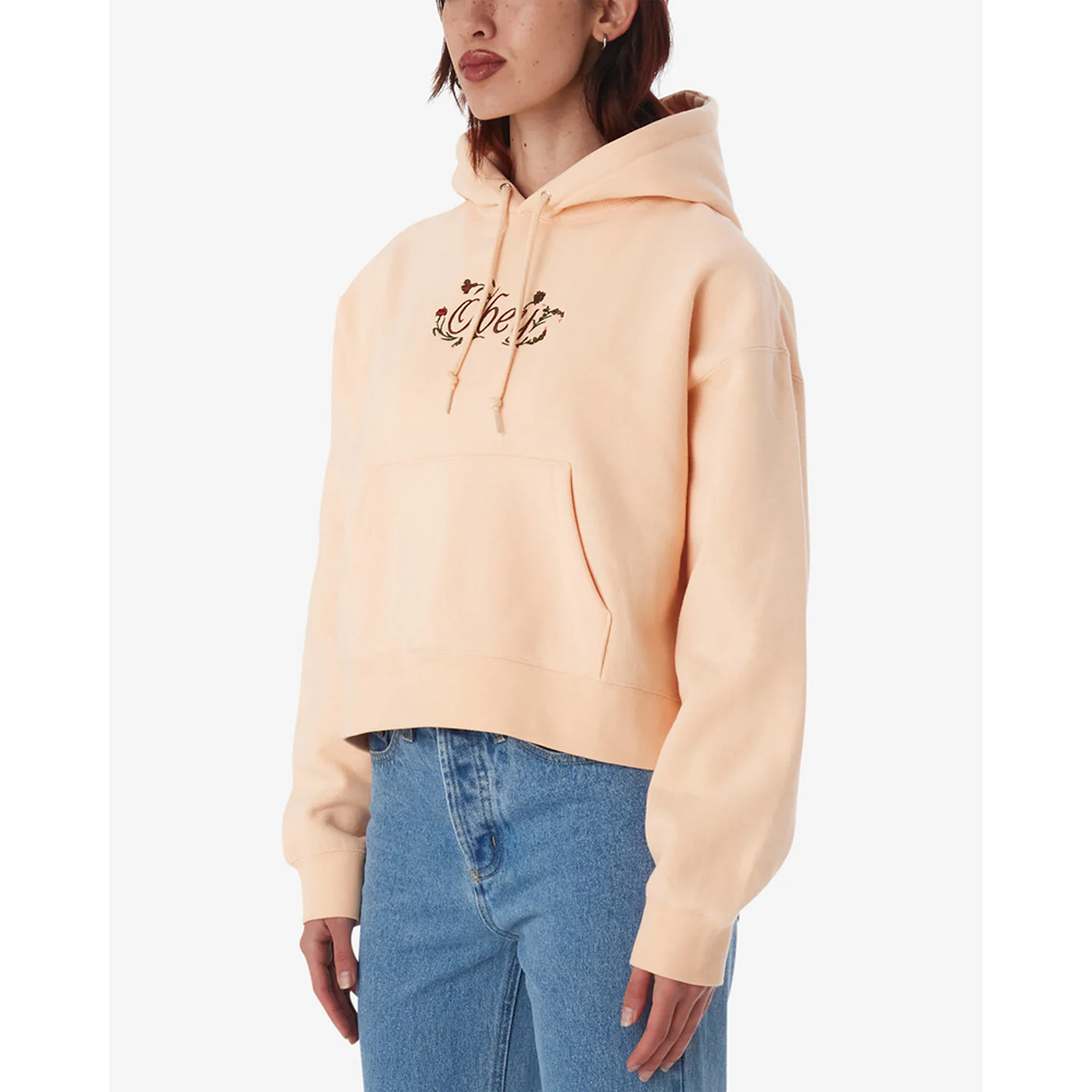 SUDADERA SPRING FLOWER HOOD PEACH PARFAIT | Mechanic