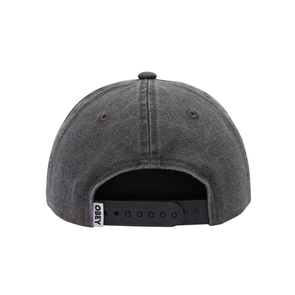 GORRA OBEY PIGMENT POSSE 6 PANEL SNAPBACK PIGMENT BLACK | Mechanic