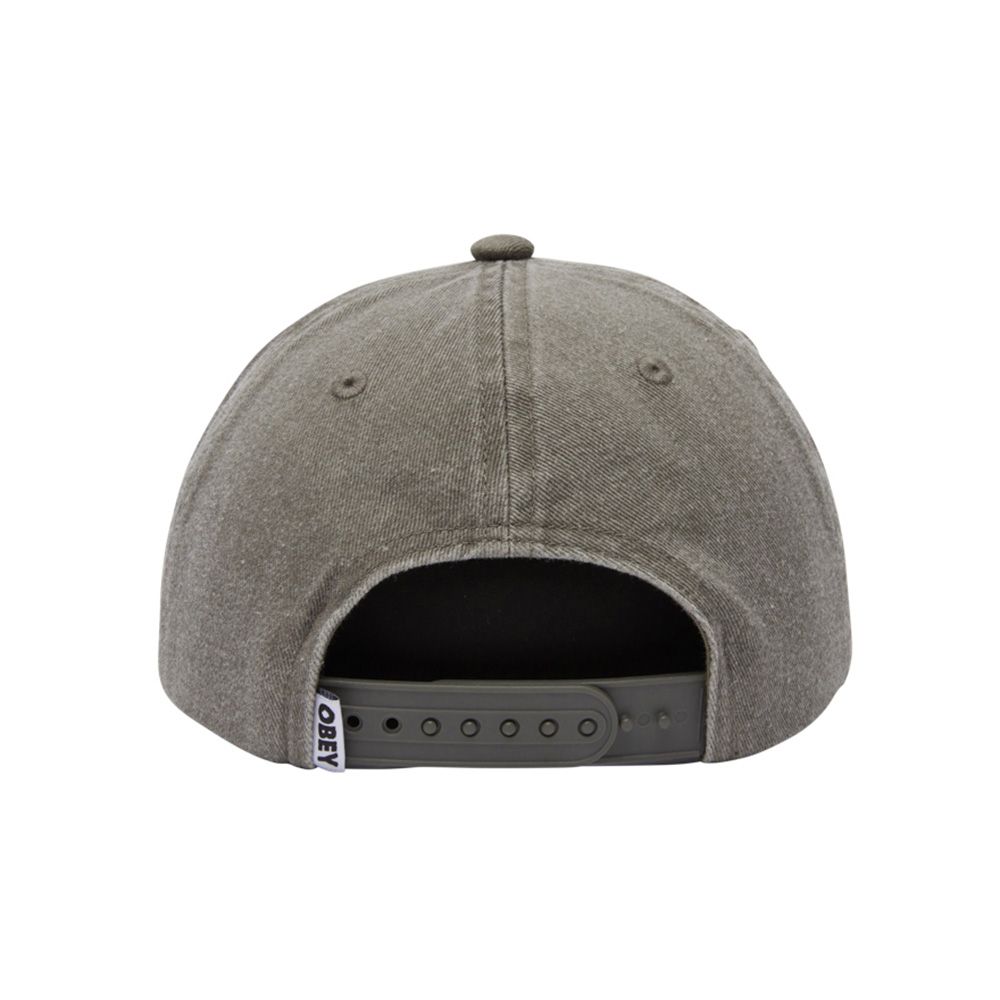 GORRA OBEY PIGMENT POSSE 6 PANEL SNAPBACK PIGMENT OLIVE | Mechanic