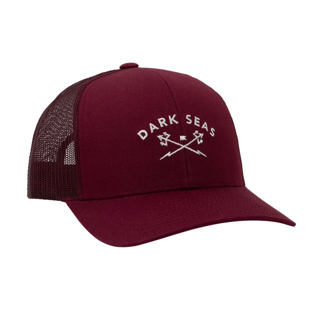 GORRA DARK SEAS MURRE TRUCKER CAP BURGUNDY | Mechanic