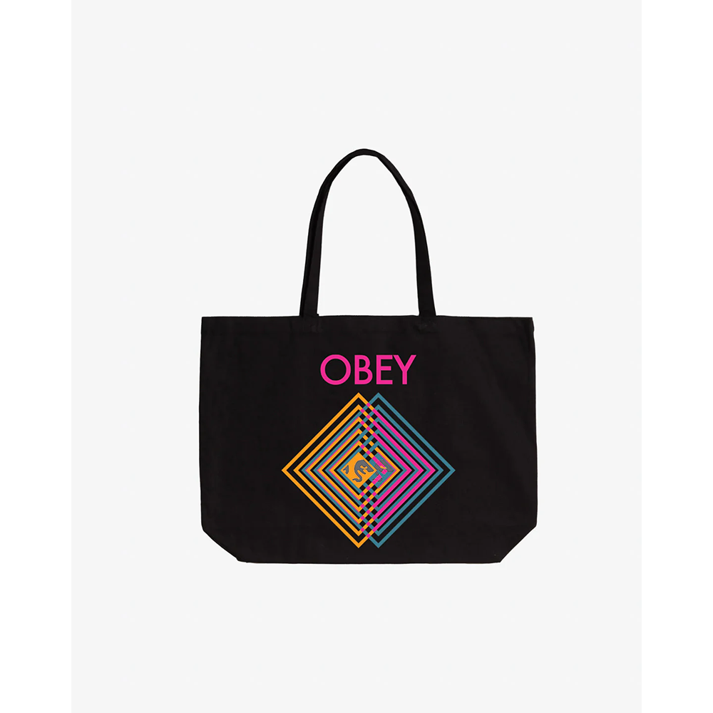 BOLSO OBEY DOUBLE VISION TOTE BLACK | Mechanic