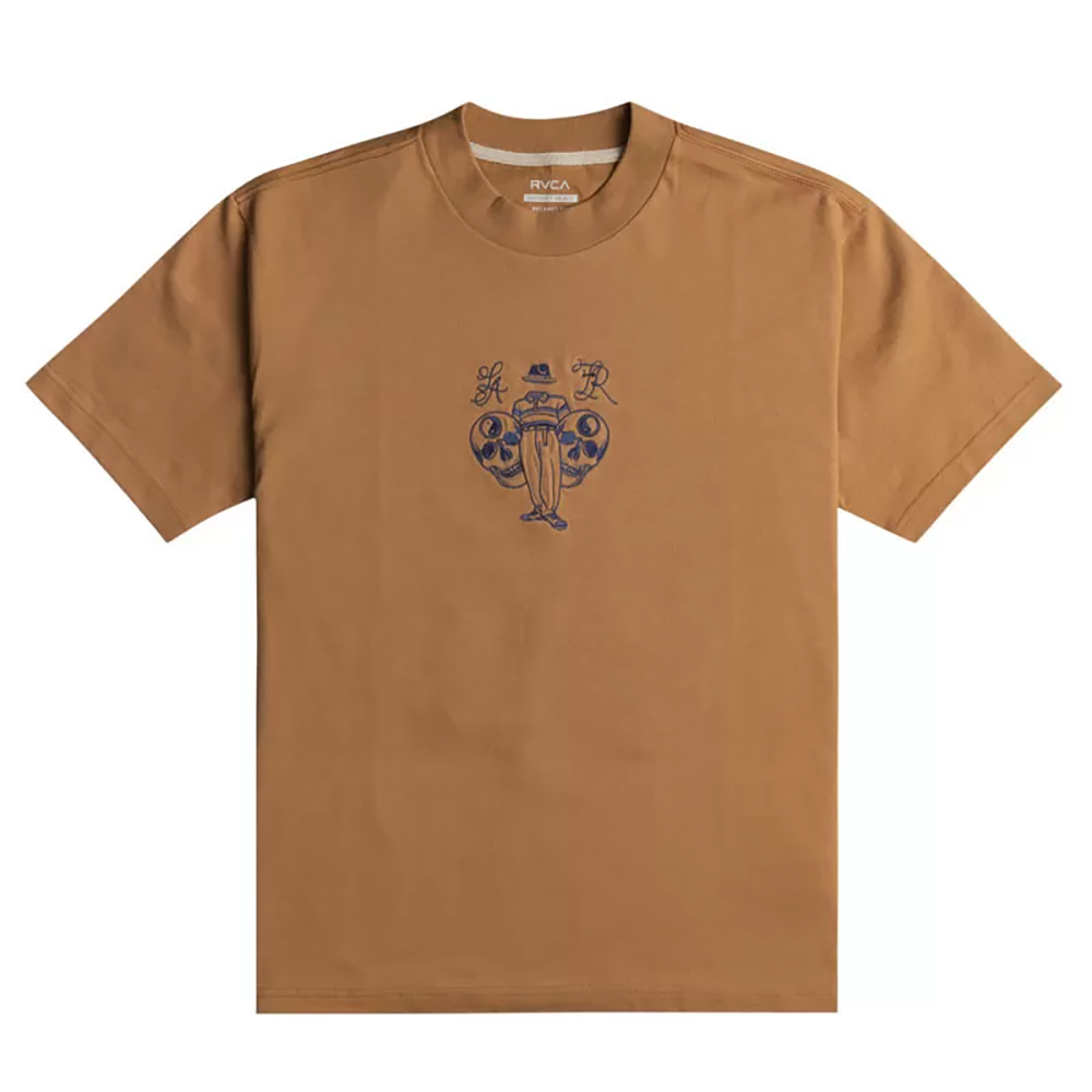 CAMISETA RVCA INVISIBLE MAN CAMEL | Mechanic