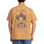 CAMISETA RVCA INVISIBLE MAN CAMEL | Mechanic