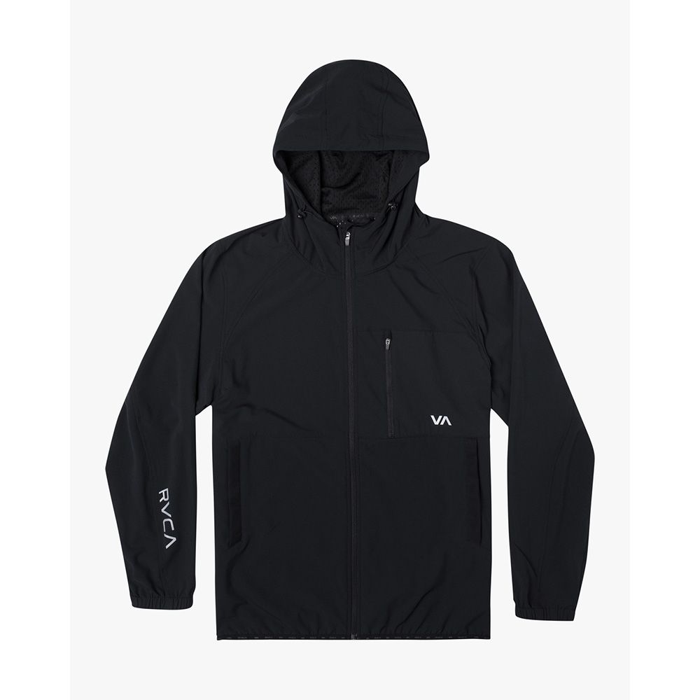 SUDADERA RVCA YOGGER JACKET 2 BLACK | Mechanic