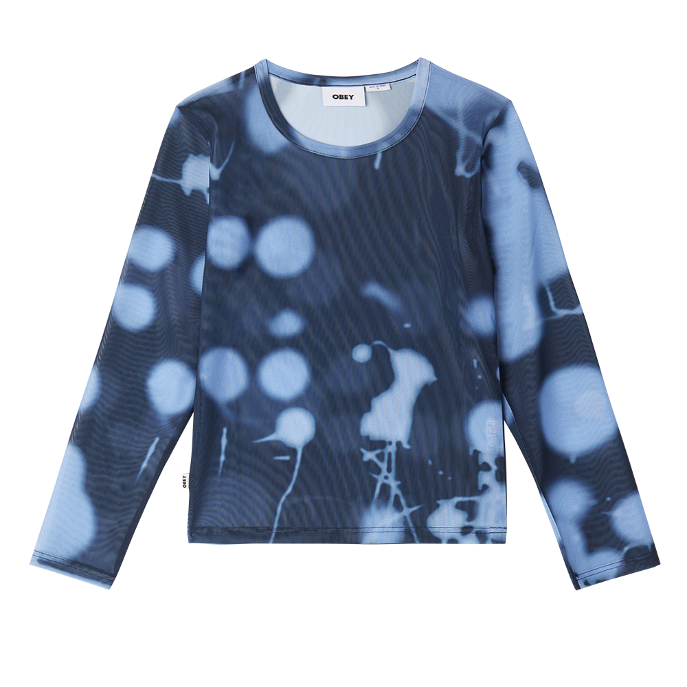 CAMISETA LS DONNIE MESH DUSTY NAVY MULTI | Mechanic