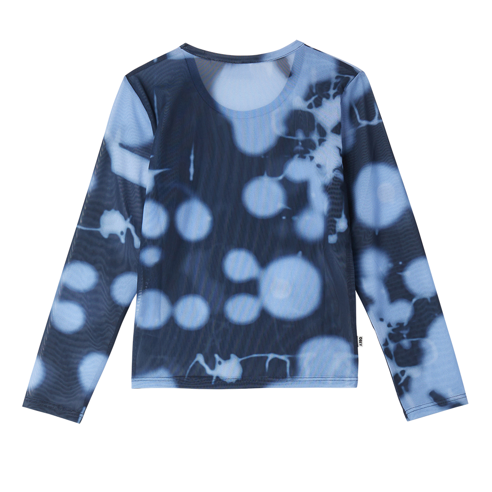 CAMISETA LS DONNIE MESH DUSTY NAVY MULTI | Mechanic