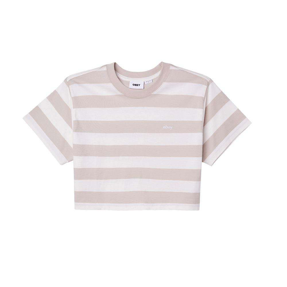 CAMISETA ADAMS STRIPE SILVER GREY MULTI | Mechanic