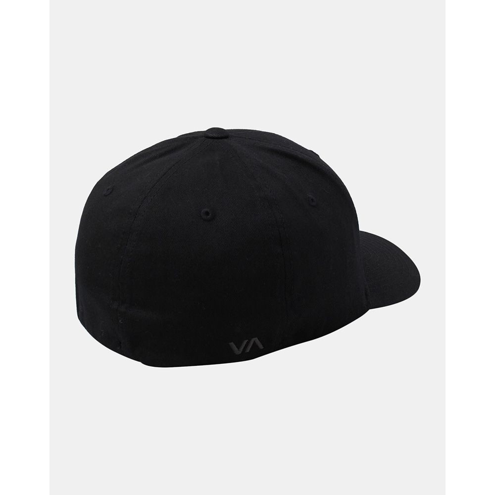 GORRA RVCA FLEX FIT BLACK | Mechanic