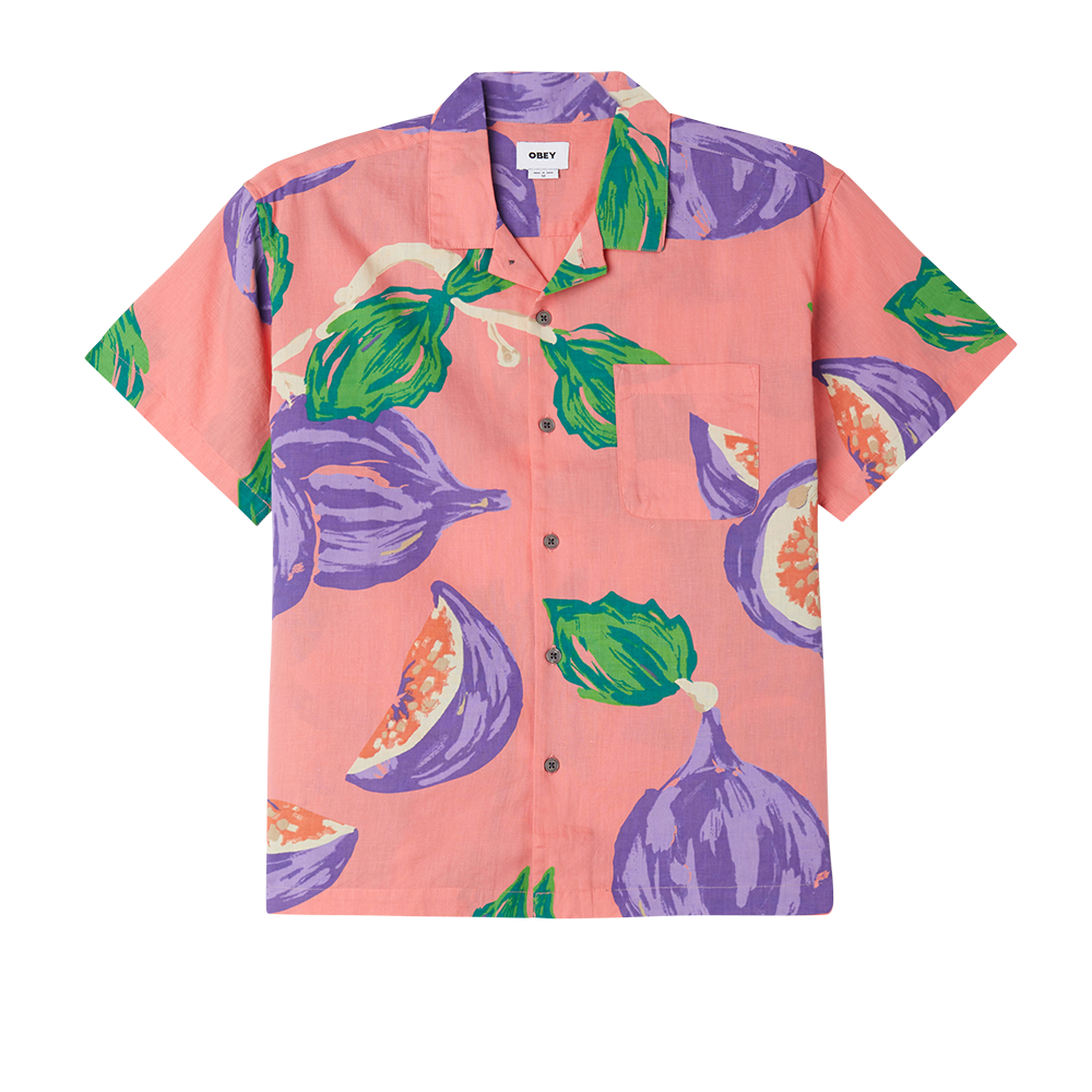 CAMISA FIGS WOVEN SHELL PINK MULTI | Mechanic